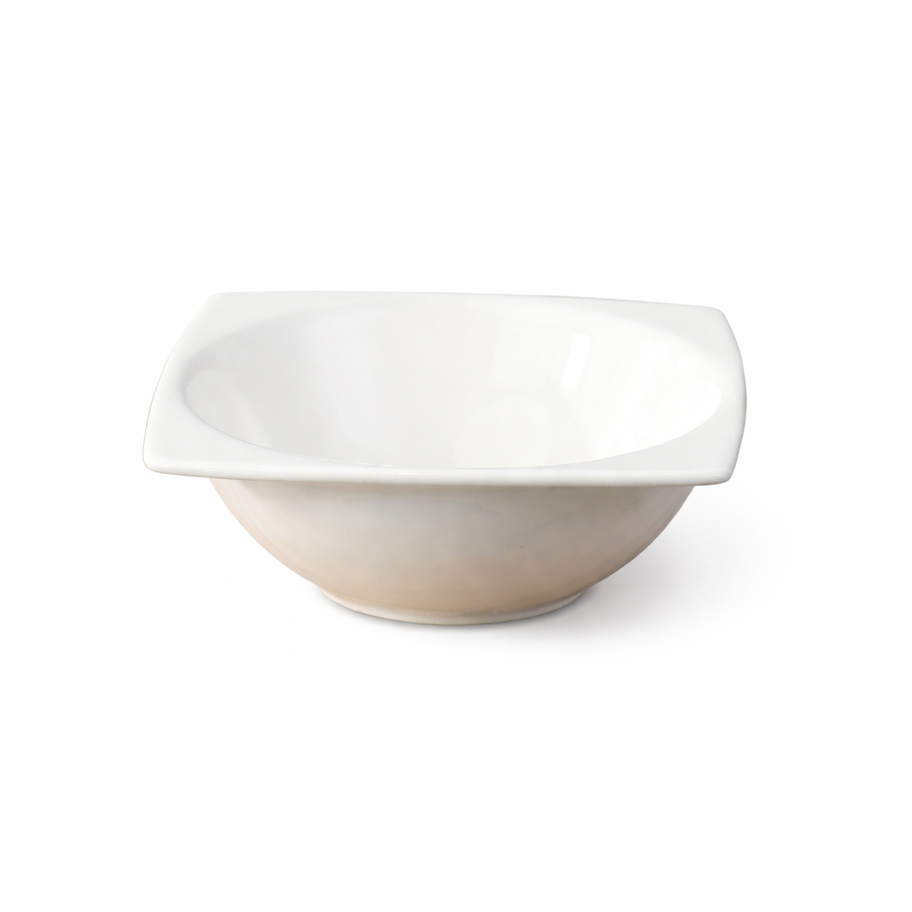 Minimalist Square Ceramic Salad Bowl