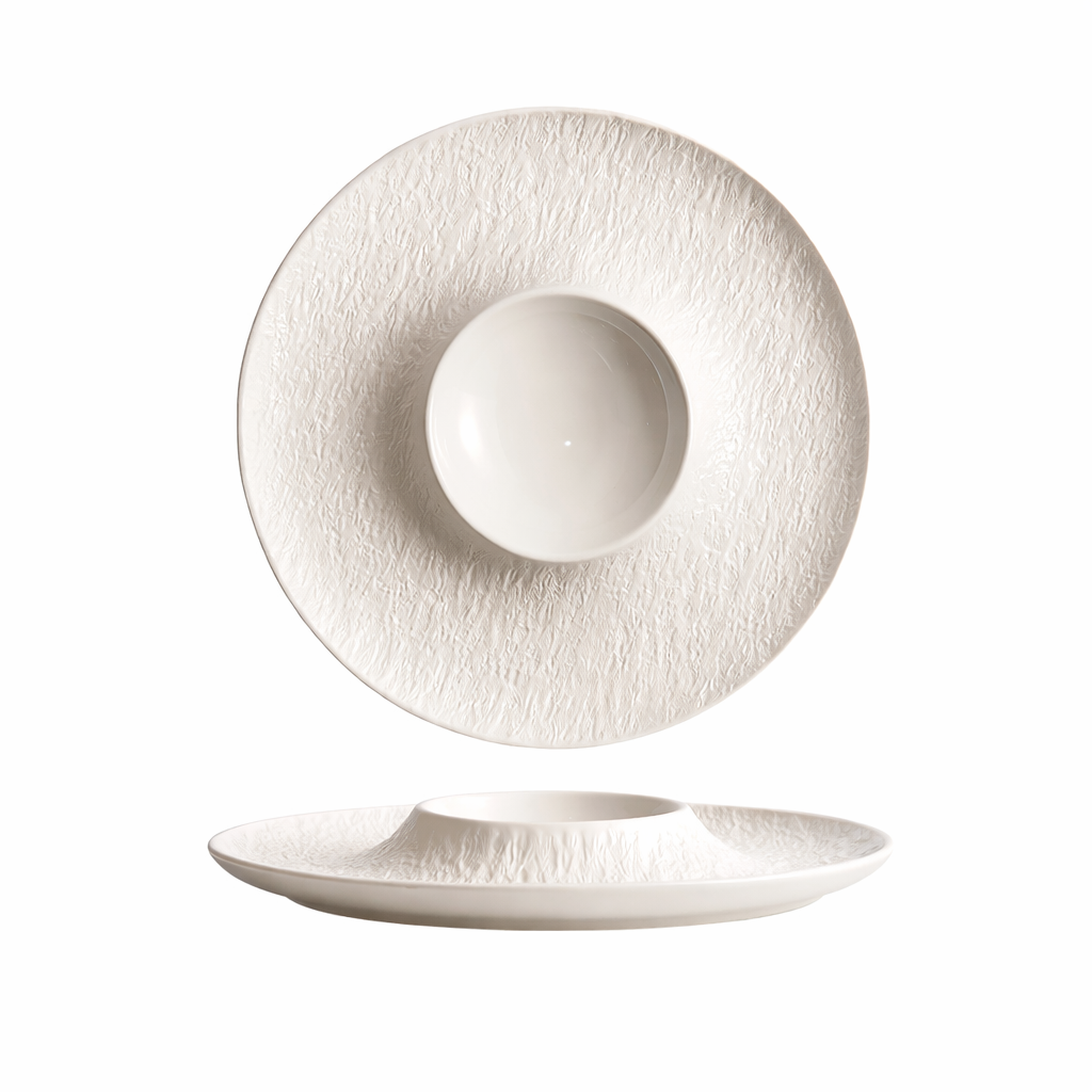 Volcanic Stone Ceramic Plate