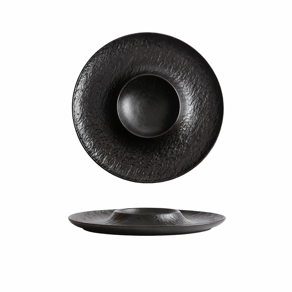 Volcanic Stone Ceramic Plate