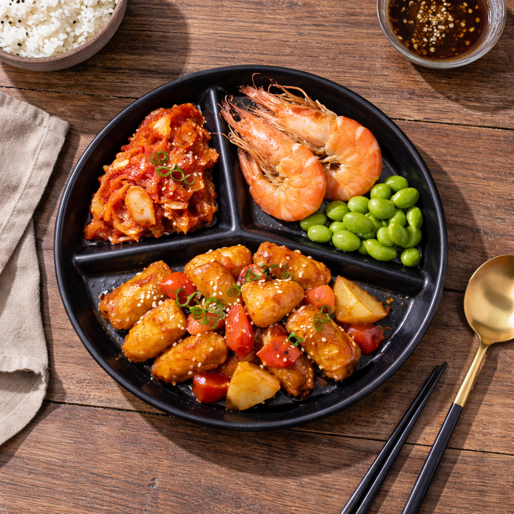 Ceramic Divided Diet Plate